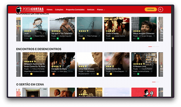 Porta Curtas